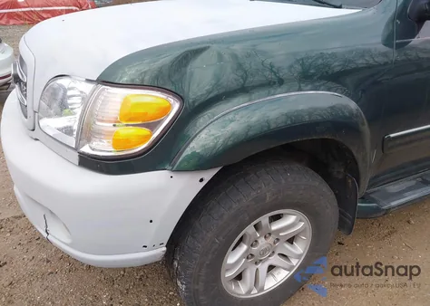 2001 Toyota Sequoia Limited V8 из США, поврежденный, VIN 5TDBT48AX1S018086